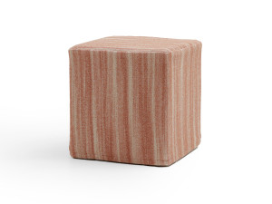Квадратный пуф из ткани