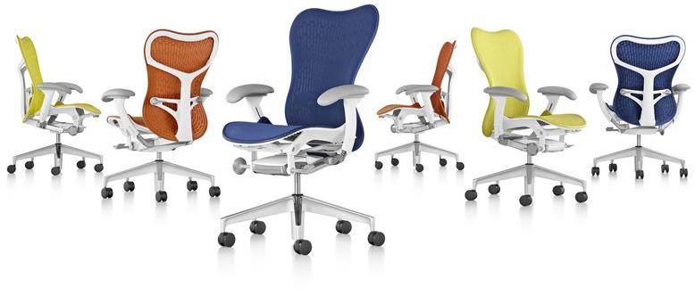 Herman Miller Эргономичное вращающееся офисное кресло из ткани бабочки Mirra 2 sun-id-1478862 - Вид №21
