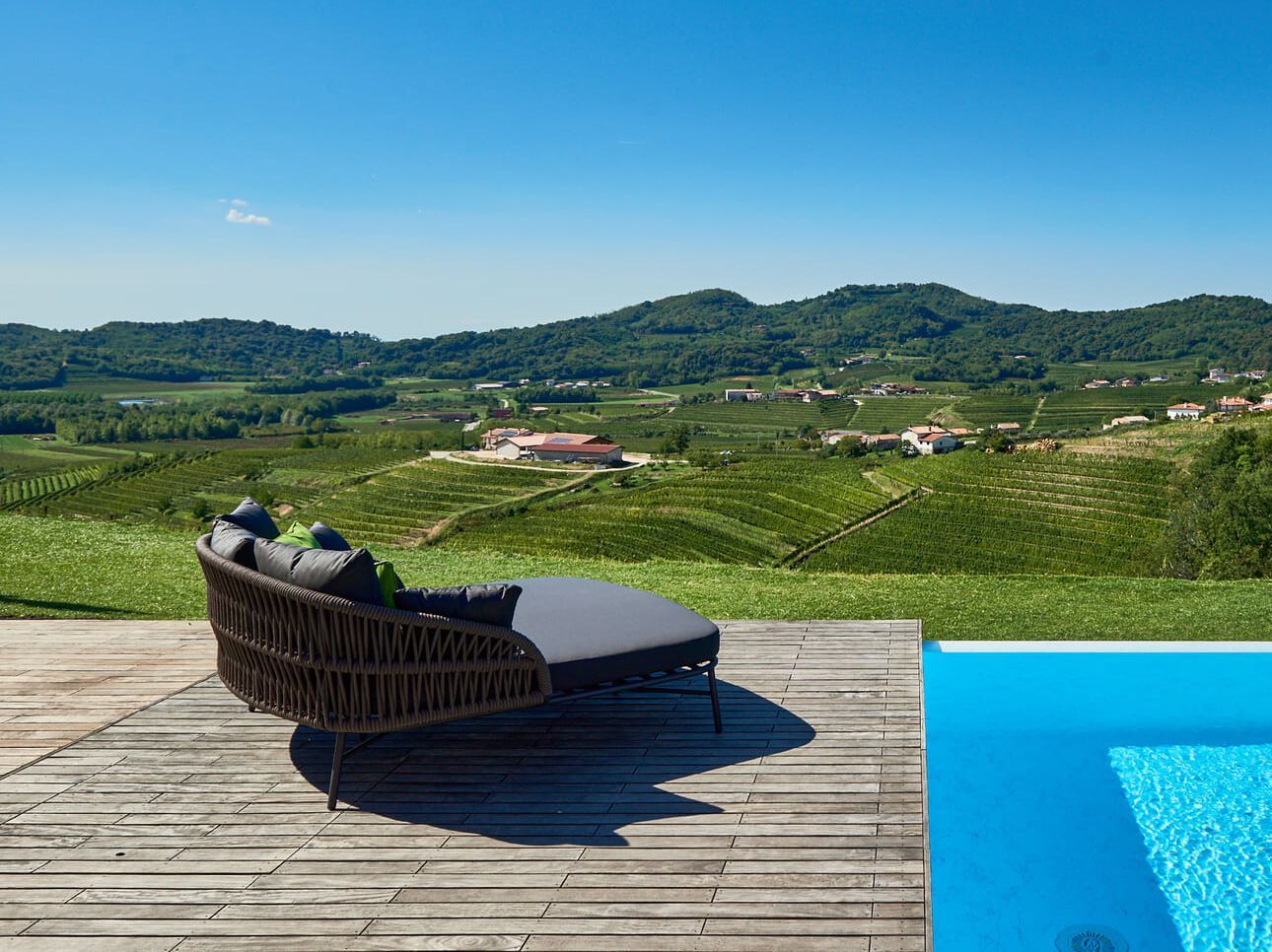 Ткань сад кровать DRIGANI Drop ARCH-00057426