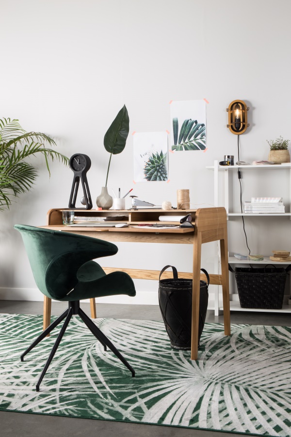 Кресло Mia серое под бархат Zuiver 1200150 - Вид №1