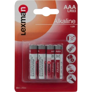 Батарейка алкалиновая Lexman AAA 4 шт.