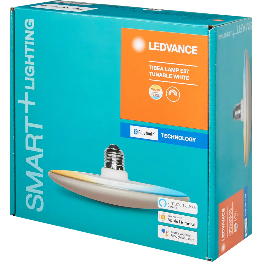 Лампа умная светодиодная Ledvance Smart Plus E27 220-240 В 22 Вт диск матовая 2000 лм, изменение оттенков белого, для диммера 82483744 STLM-2100360  - Вид №2