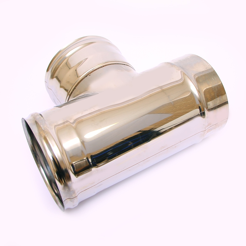 Тройник-Д 90" Ferrum Ф160 (430/0,5мм) FM121601F - Вид №2