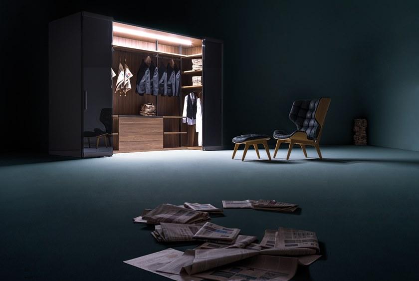 Caccaro Гардеробная из дерева и стекла Camerino sun-id-1494441 - Вид №3