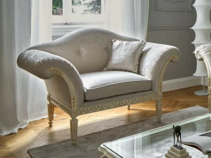 Grifoni Silvano Кресло из ткани с подлокотниками