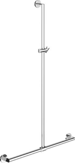 900.35.43040 Поручень для душа с выдвижным держателем для душа HEWI Greifen 