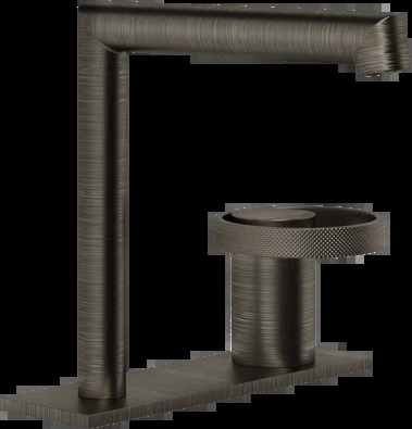 Смеситель для умывальника 63315 187 Gessi Anello СОСТАРЕННАЯ БРОНЗА