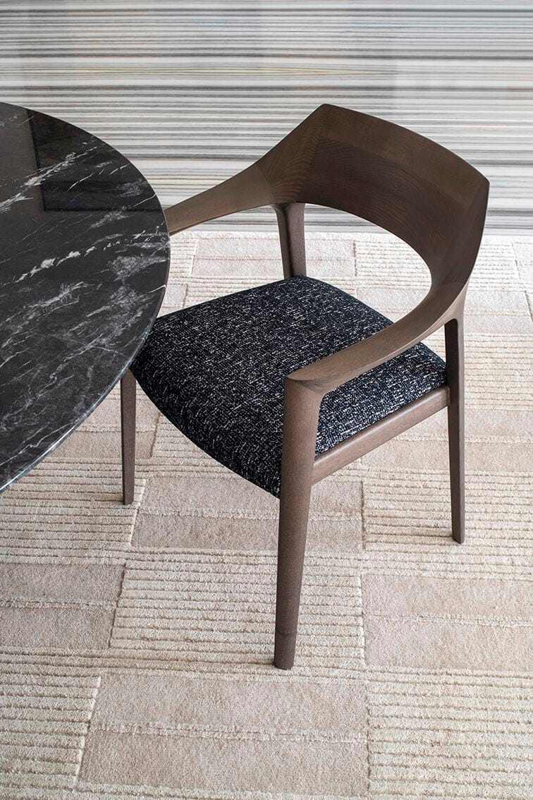 Ясень стул с подлокотниками Potocco Щепка ARCH-00025300