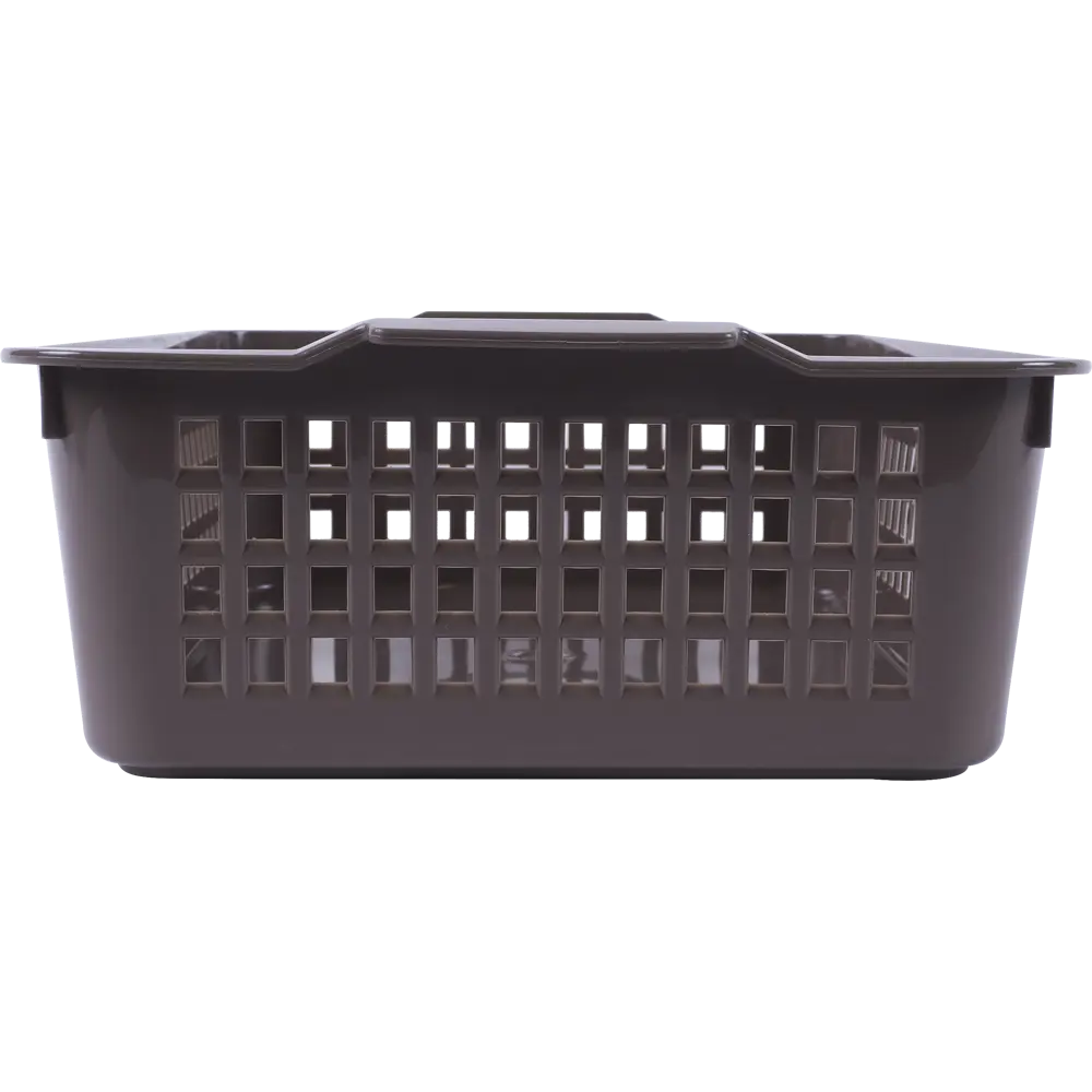 Корзинка универсальная 315x220x85 мм пластик цвет коричневый Santreyd Econova STLM-2089793 - Вид №1