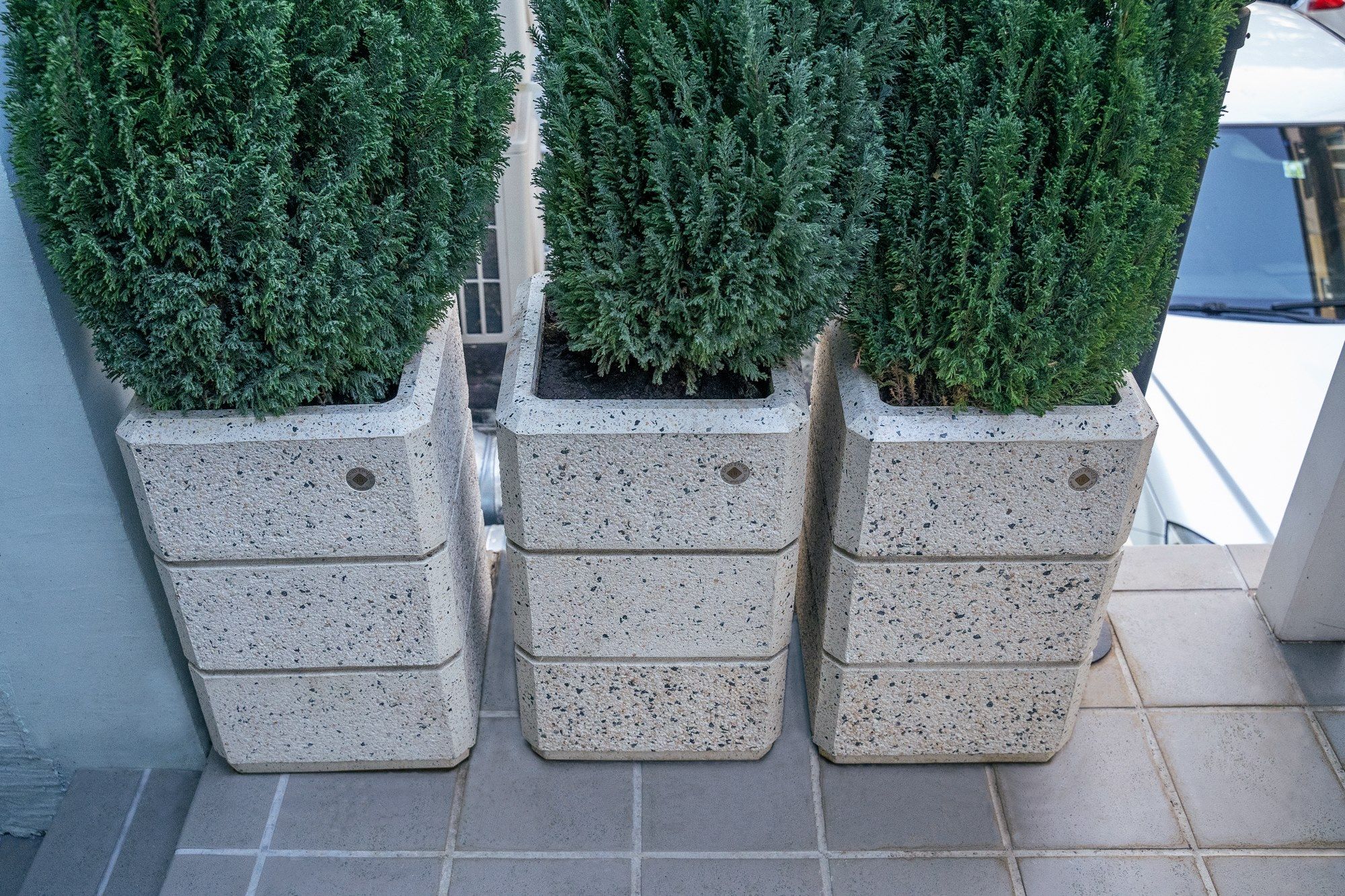 Бетонная квадратная плантатор ENCHO ENCHEV - ETE 76/77 ARCH-00079923 - Вид №6