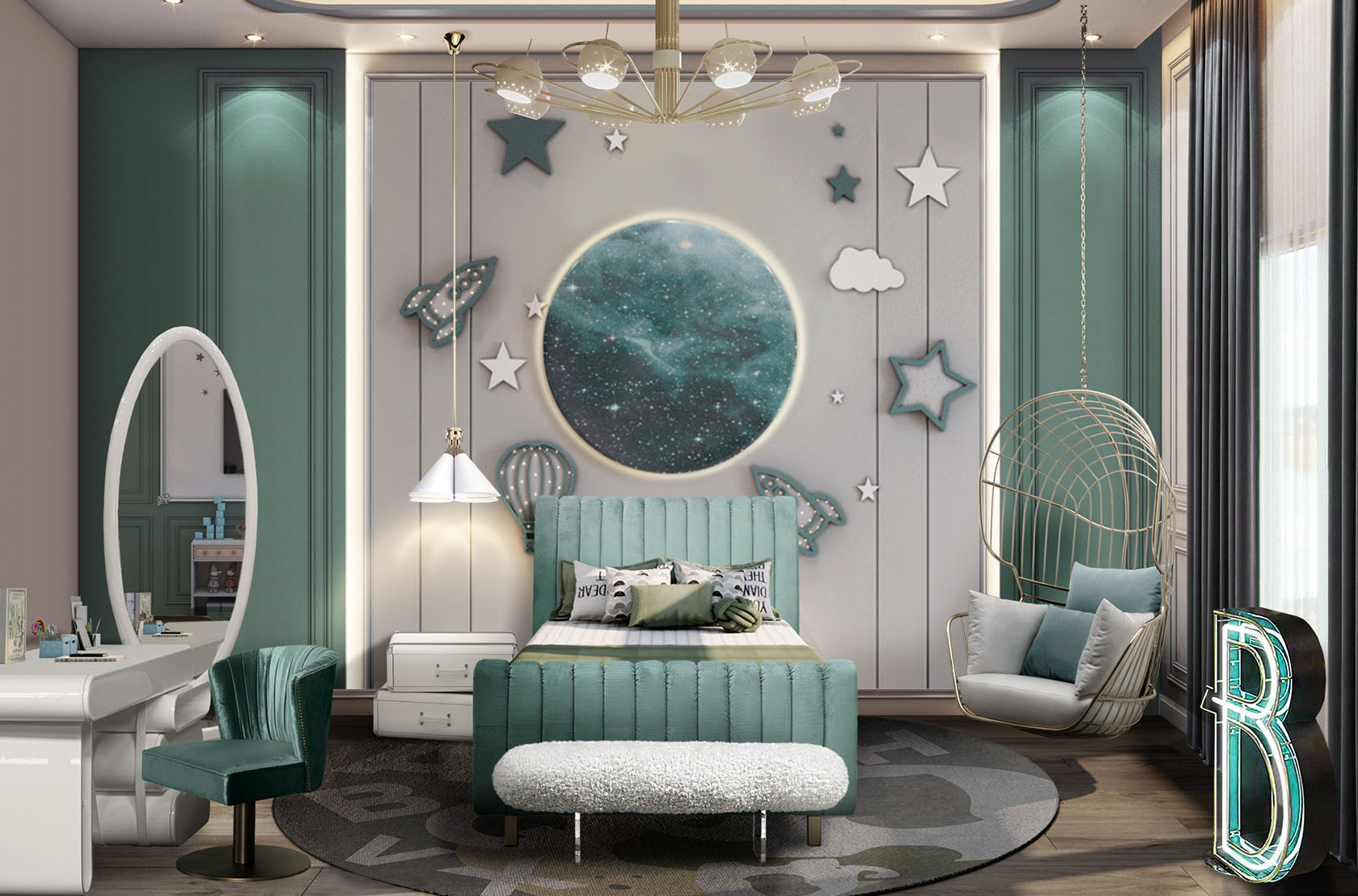 CIST549 Зеркала для детской Облако Circu  - Вид №5