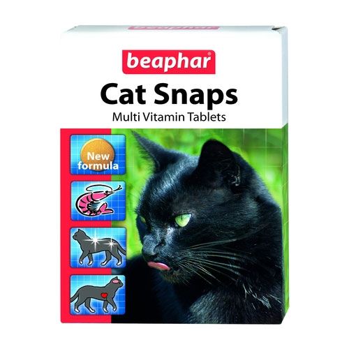 Т00011571 Витамины для кошек Cat snaps 75шт Beaphar 