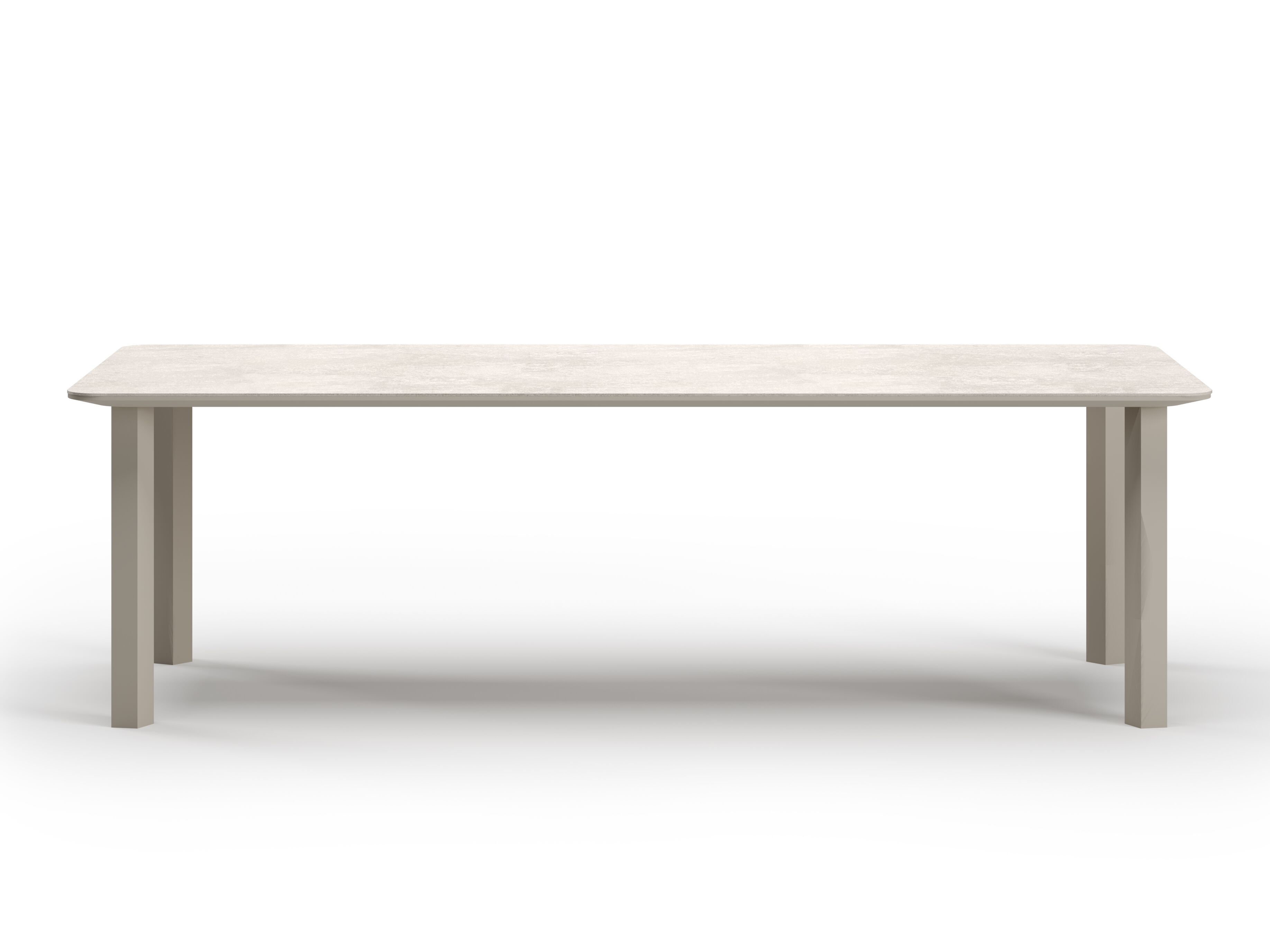 Алюминиевый прямоугольный садовый стол SNOC Éclat ARCH-00129446