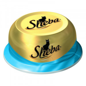 Т00018443 Корм для кошек Сочный тунец в нежном соусе конс. 80г SHEBA
