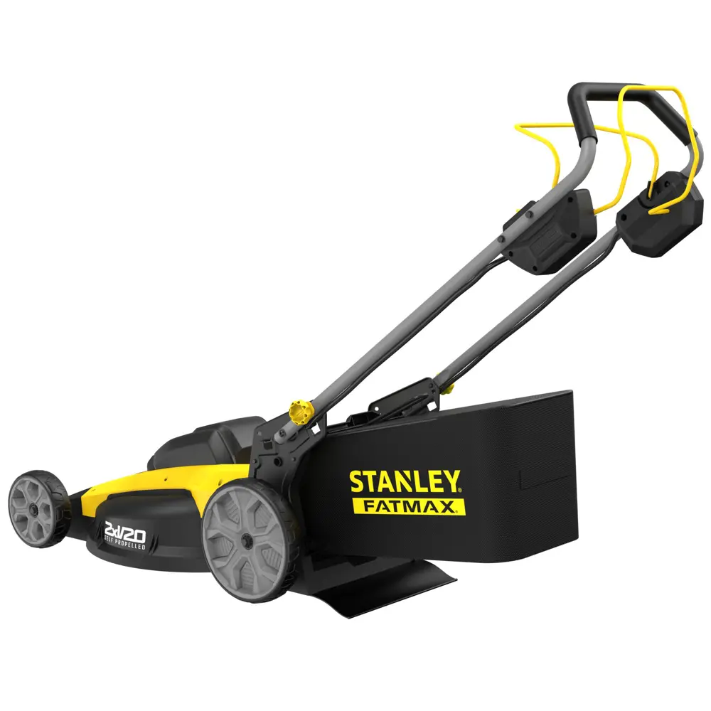Газонокосилка аккумуляторная Stanley SFMCMWS251M-QW 36 В 51 см 2x4 Ач АКБ и ЗУ входит в комплект Santreyd STLM-2162935 - Вид №3