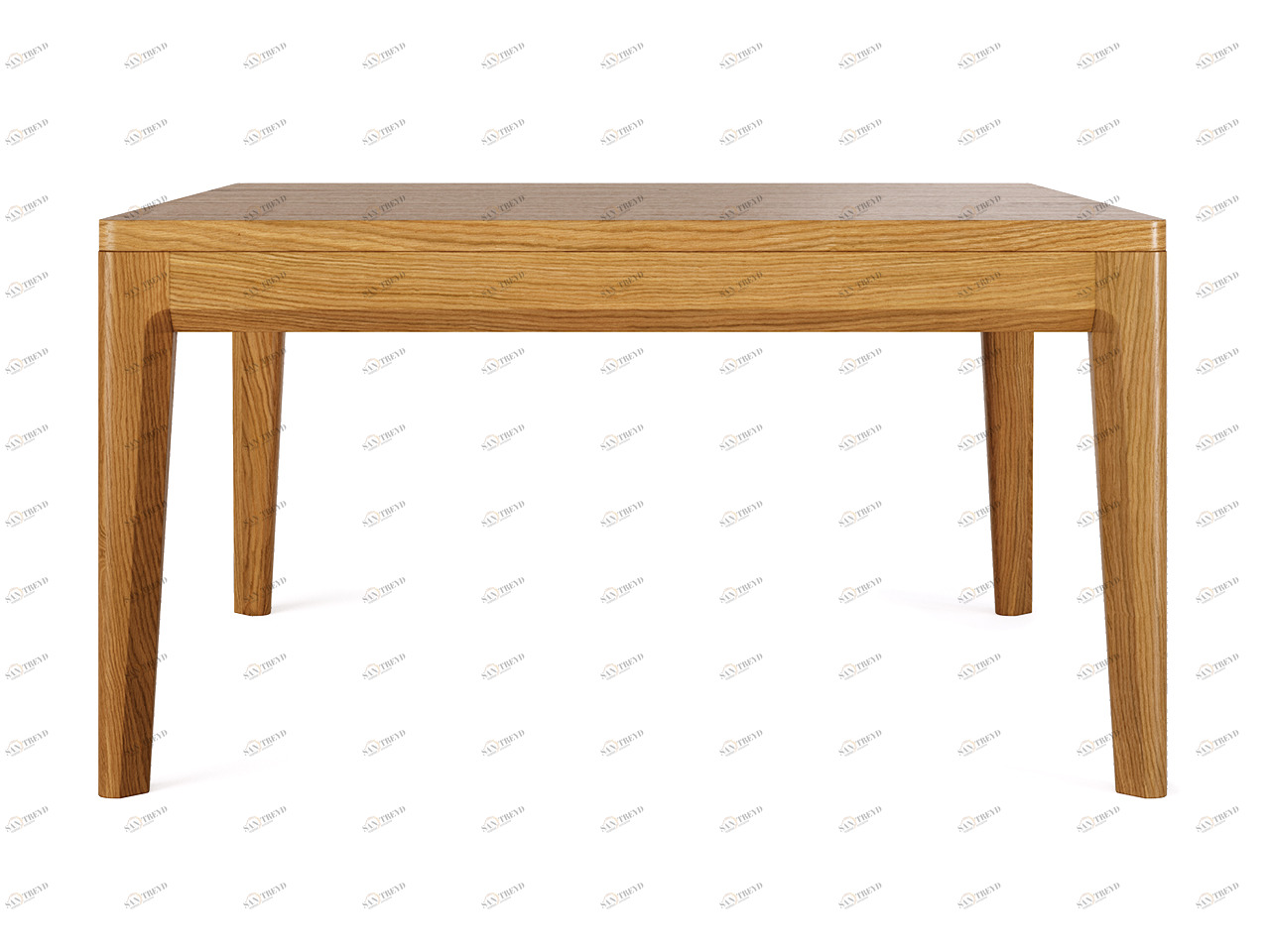 Журнальный столик квадратный 65 см натуральный дуб Case №1 THE IDEA  210085 Коричневый 