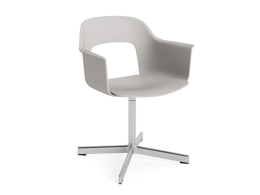 Вращающееся кресло из полипропилена с подлокотниками Hay макет ARCH-00133806 - Вид №28