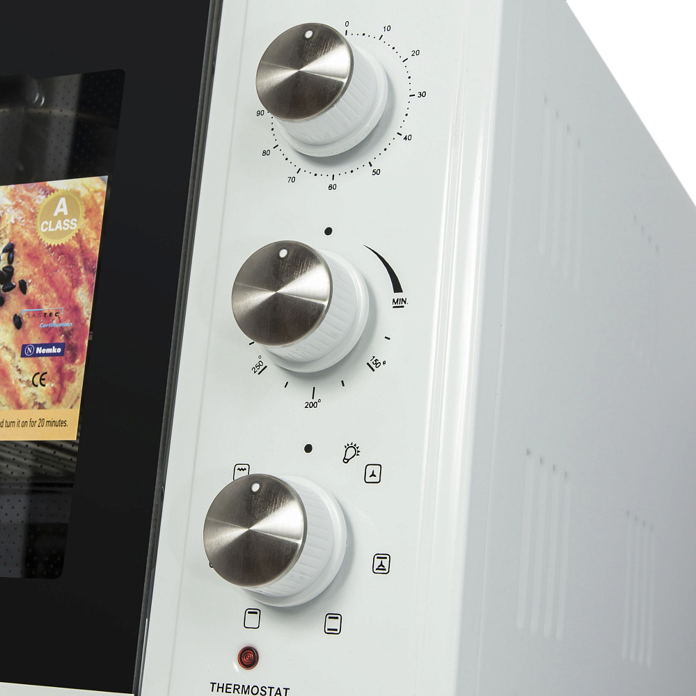 CEMOA.456.W Мини-печь / ширина 60 см, механическое управление, 45 л,конвекция, белый Maunfeld Santreyd  - Вид №4