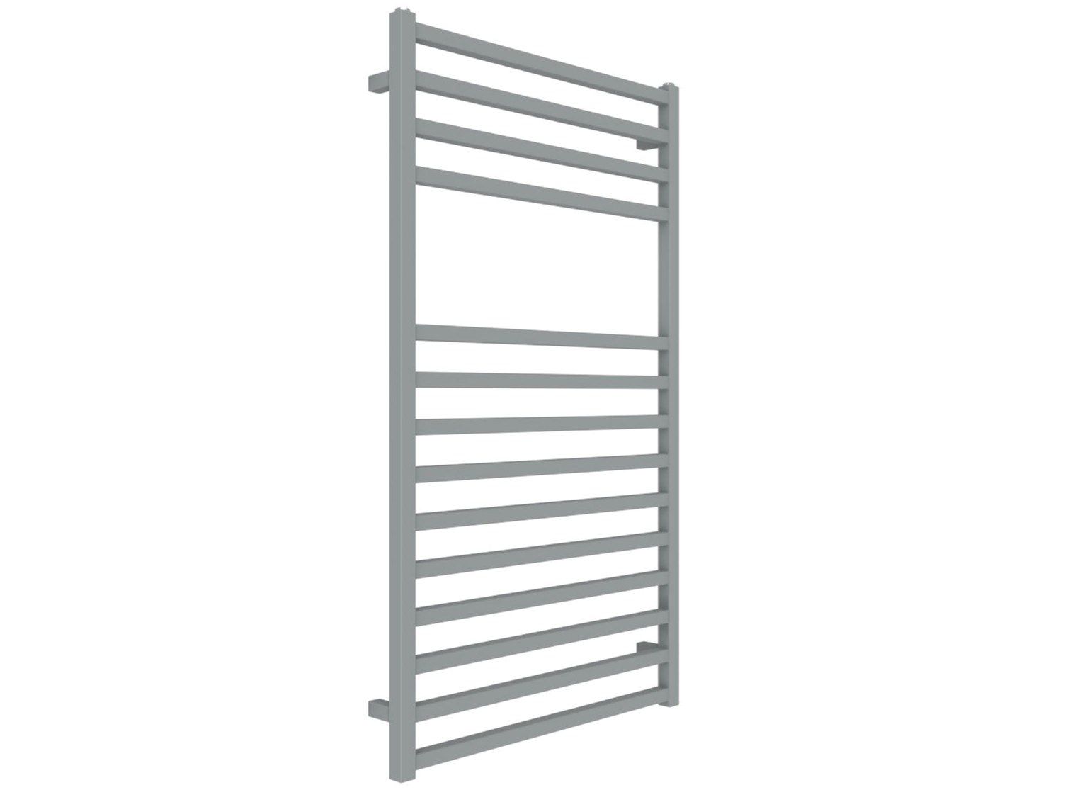 Настенный стальной полотенцесушитель с горячей водой Ercos Square ARCH-00005888 - Вид №9