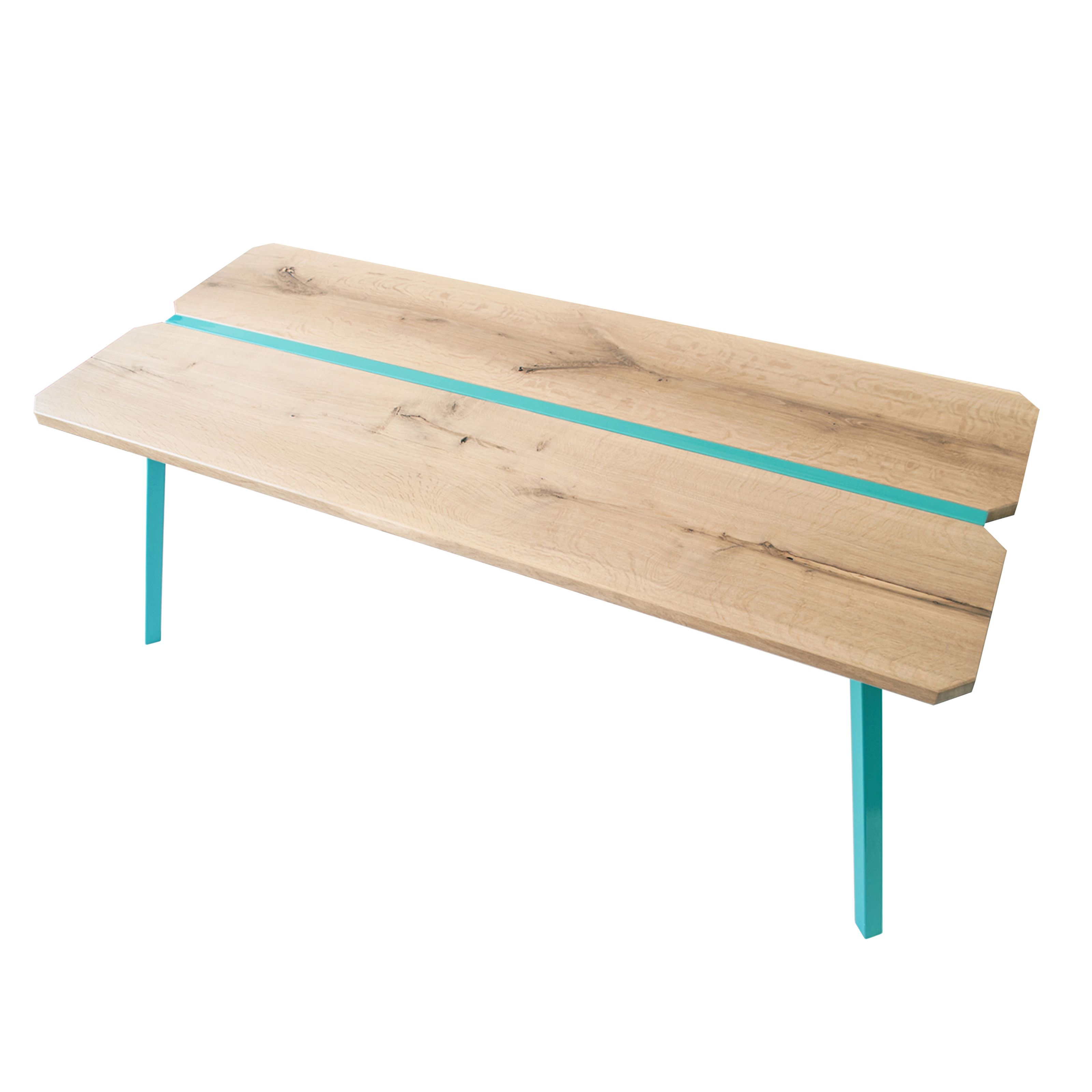 Прямоугольный стол из стали и дерева Askia ARCH-00064581 - Вид №4