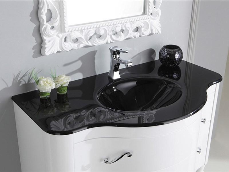 LEGNOBAGNO Лаковая тумба под умывальник с ящиками Decò classic sun-id-1383308 - Вид №1