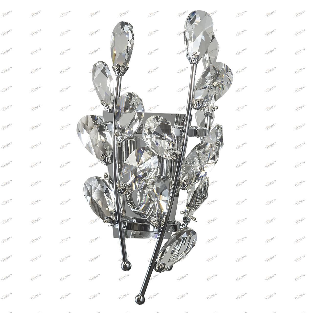 Бра Lightstar Isabelle 791614 LIGHTSTAR ФЛОРИСТИКА 077963 Прозрачный;хром 