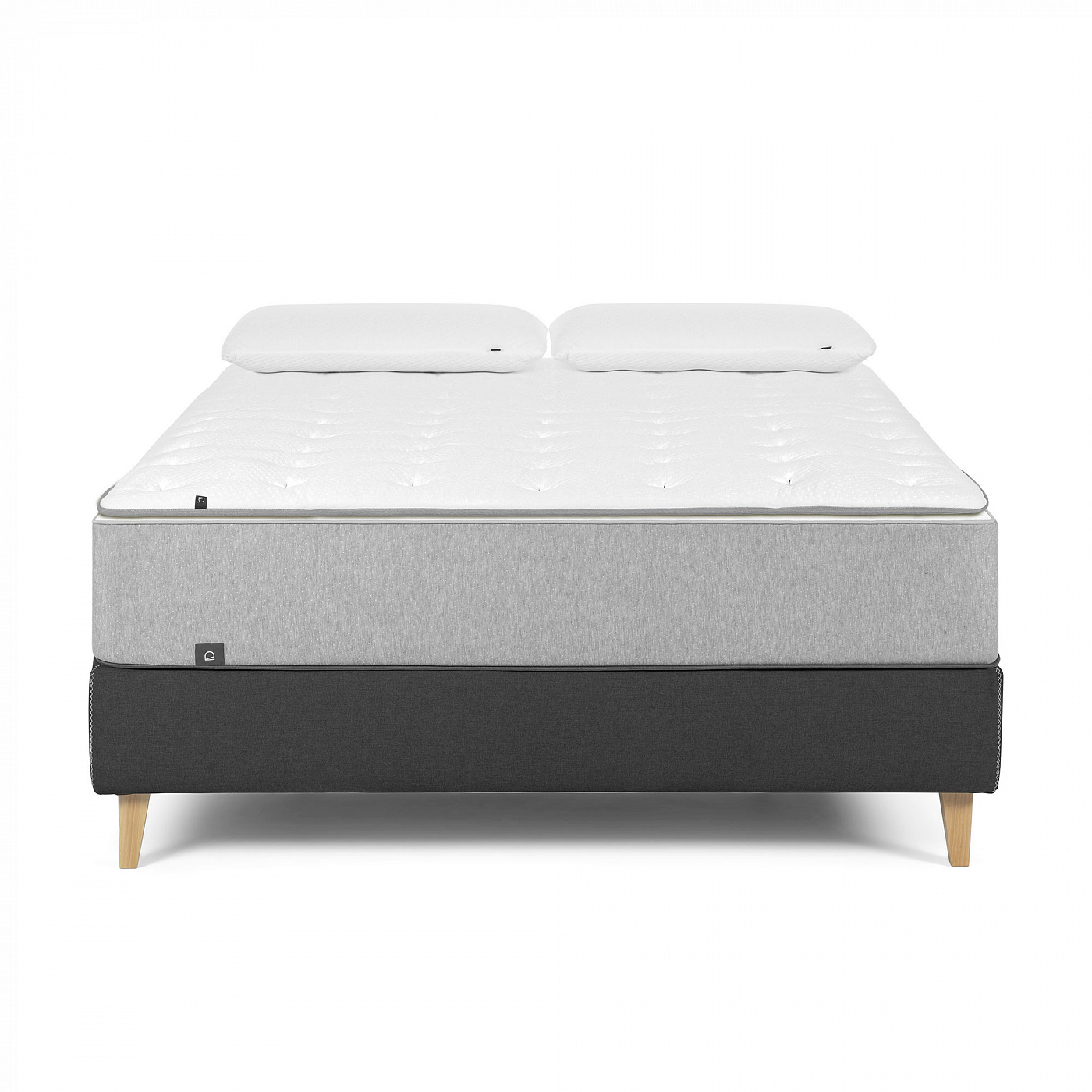 062760 Кровать 90x190 графит La Forma Nikos - Вид №2