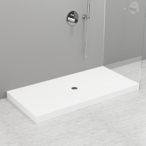 704813 Душевой поддон из акрила H9 белый в комплекте с сифоном, цвет Белая глазурь Kerasan DOCCIA Италия