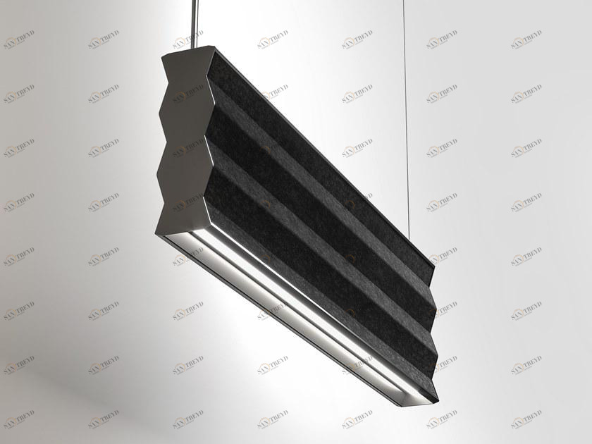 PANZERI Звукопоглощающий подвесной светильник Zigzag sun-id-1385096