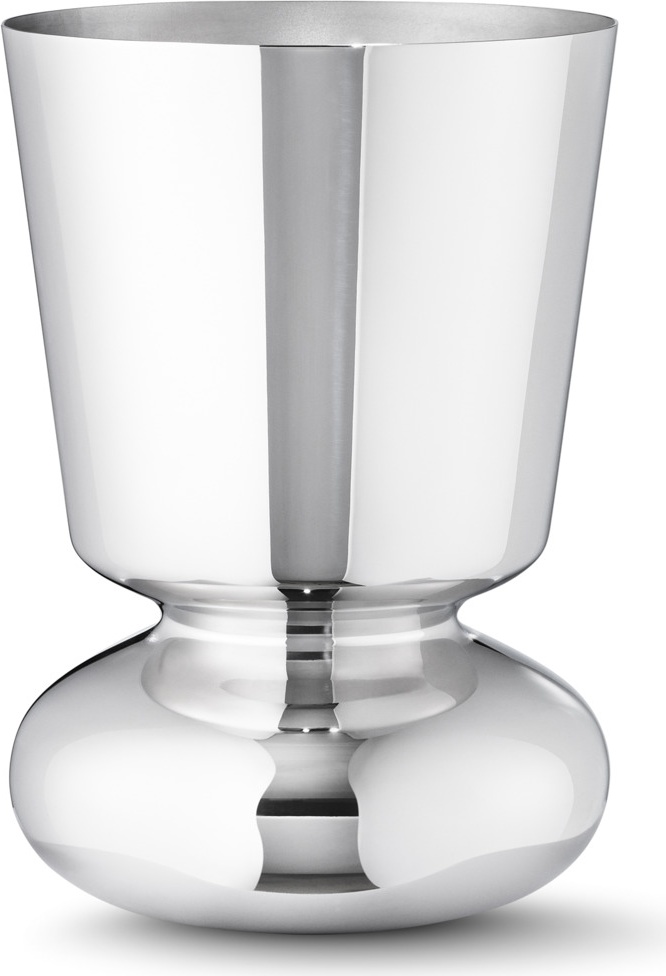 10661463 Georg Jensen Ваза Georg Jensen "Альфредо" 22см Сталь нержавеющая 