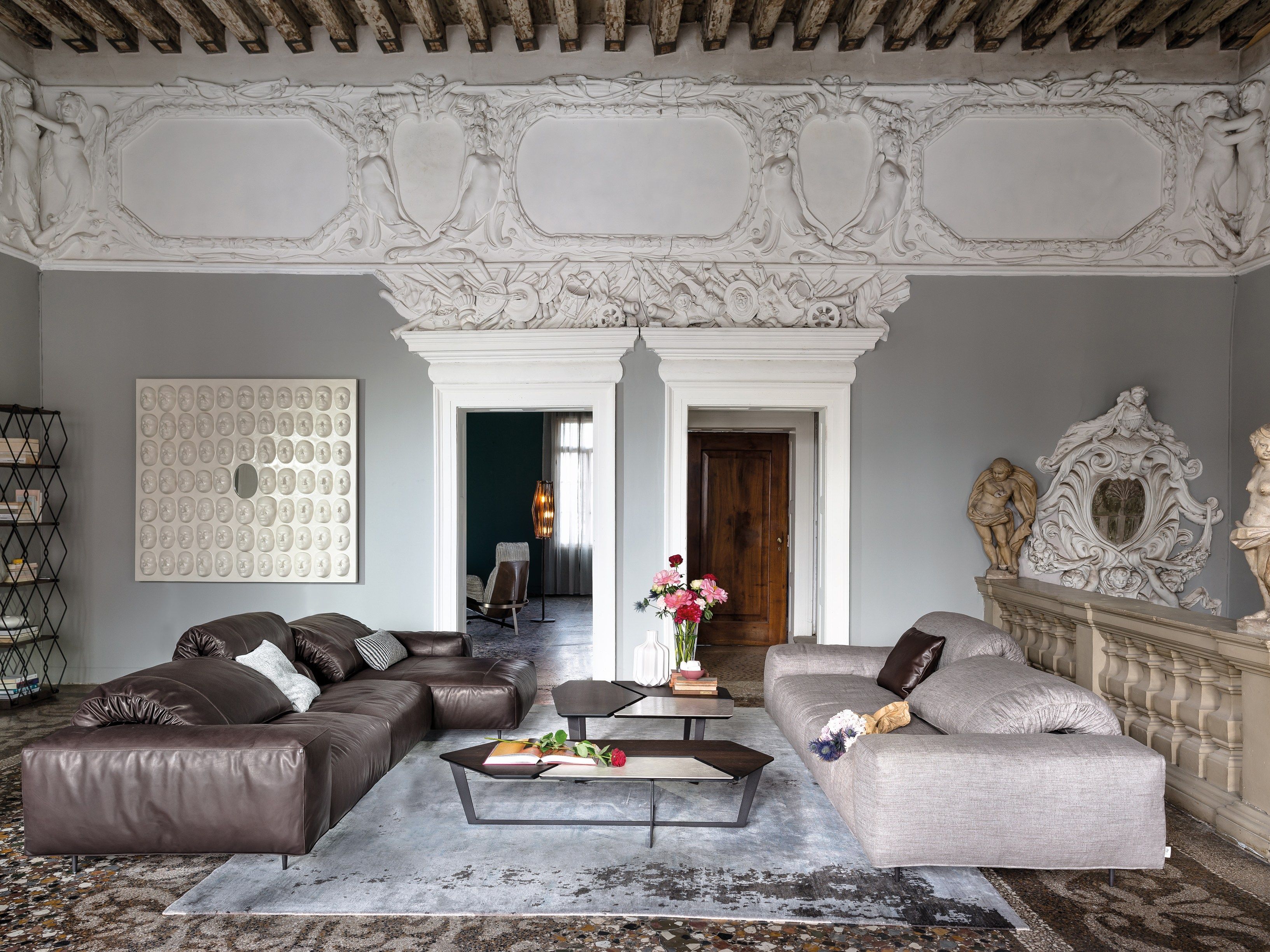 3-местный кожаный диван Arketipo CRAZY DIAMOND ARCH-00080722 - Вид №5