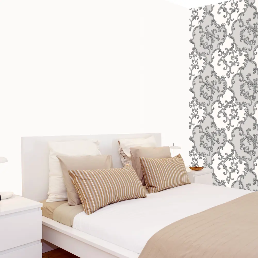 Обои флизелиновые WallDecor Богемия бежевые 1.06 м 75016-11 WALL DECOR STLM-2132043 - Вид №3