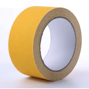 91808998 Противоскользящая абразивная лента Safetystep крупная зернистость 60 grit размер 25мм х 18.3м цвет желтый STLM-1528787