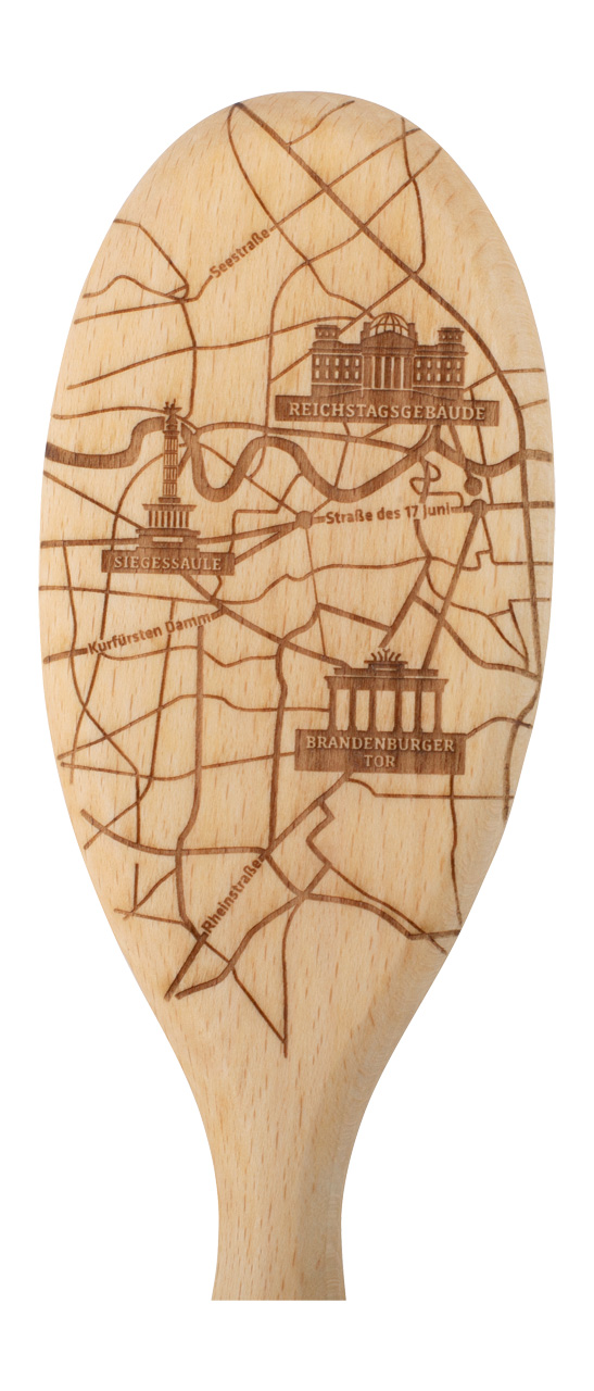 700041 Деревянная расческа Buerstenwelt  - Вид №1