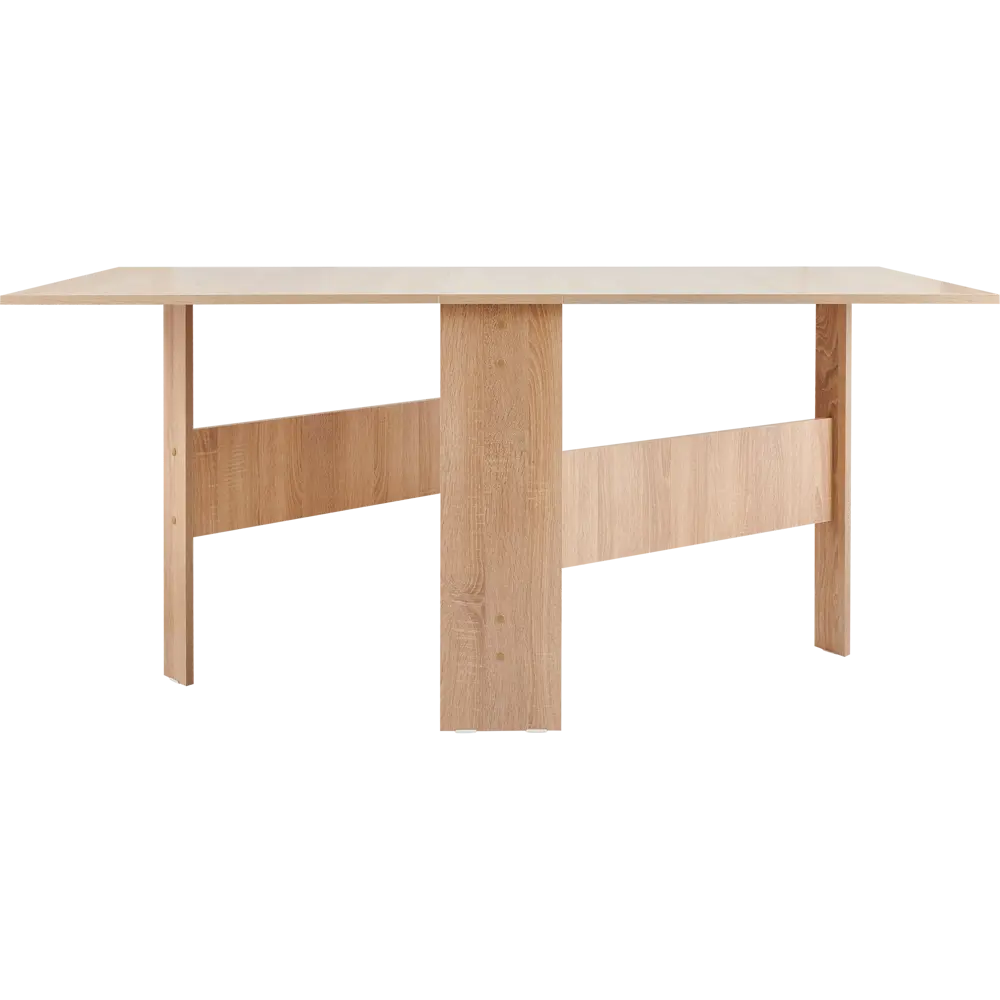 Стол-книжка раскладной 23.2-163x80x75 см прямоугольный ДСП цвет сонома Santreyd STLM-2021999