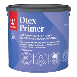 Грунтовка для сухих и влажных помещений Tikkurila Otex Primer A белая 2.7 л