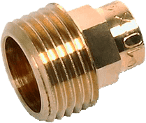 14243351 SANHA 4243G переход ВП-НР, бронза 35x1 мм