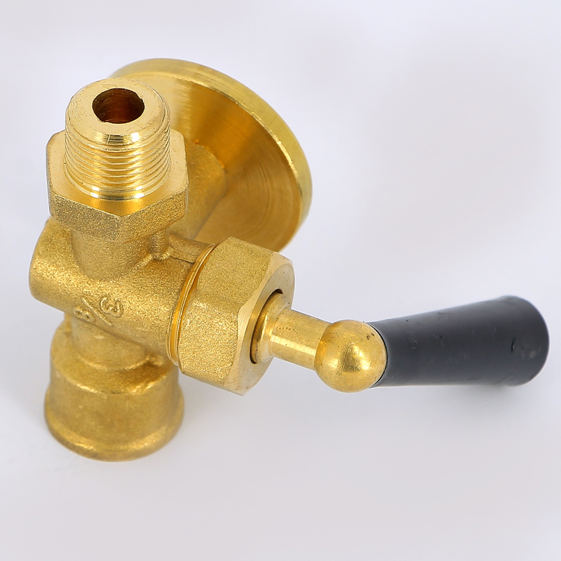 Кран трехходовой для манометров, с фланцем EMMETI 3/8" 00508038 - Вид №4