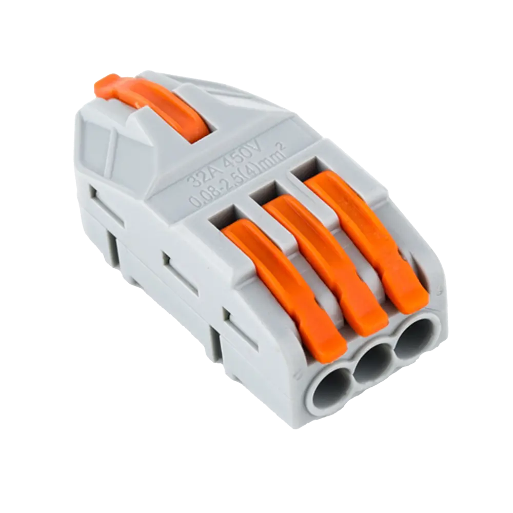 87887424 Клемма разветвительная Duwi 26665 4-проводная 4 мм 4 шт. STLM-1117901 