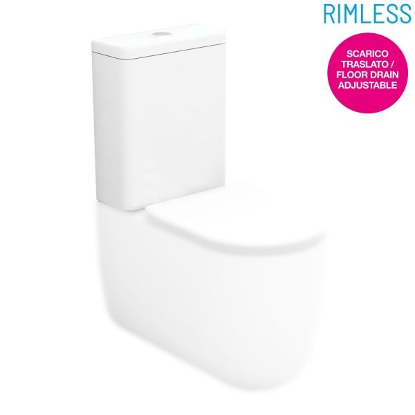 MIL71PF103 Olympia Milady, бачок для моноблока, включая механизм смыва, цвет серый матовый Santreyd