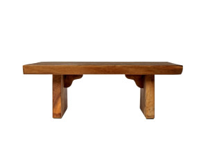 Прямоугольный садовый столик из массива дерева