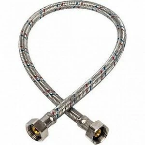 Гибкая подводка для воды ВР 1/2 х ВР 1/2 STOUT - 600 мм