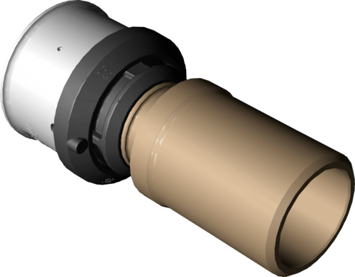 733 438 Модель 6713 Трубопроводные системы  Viega Smartpress  Переходники/​переходные угольники Santreyd  - Вид №2