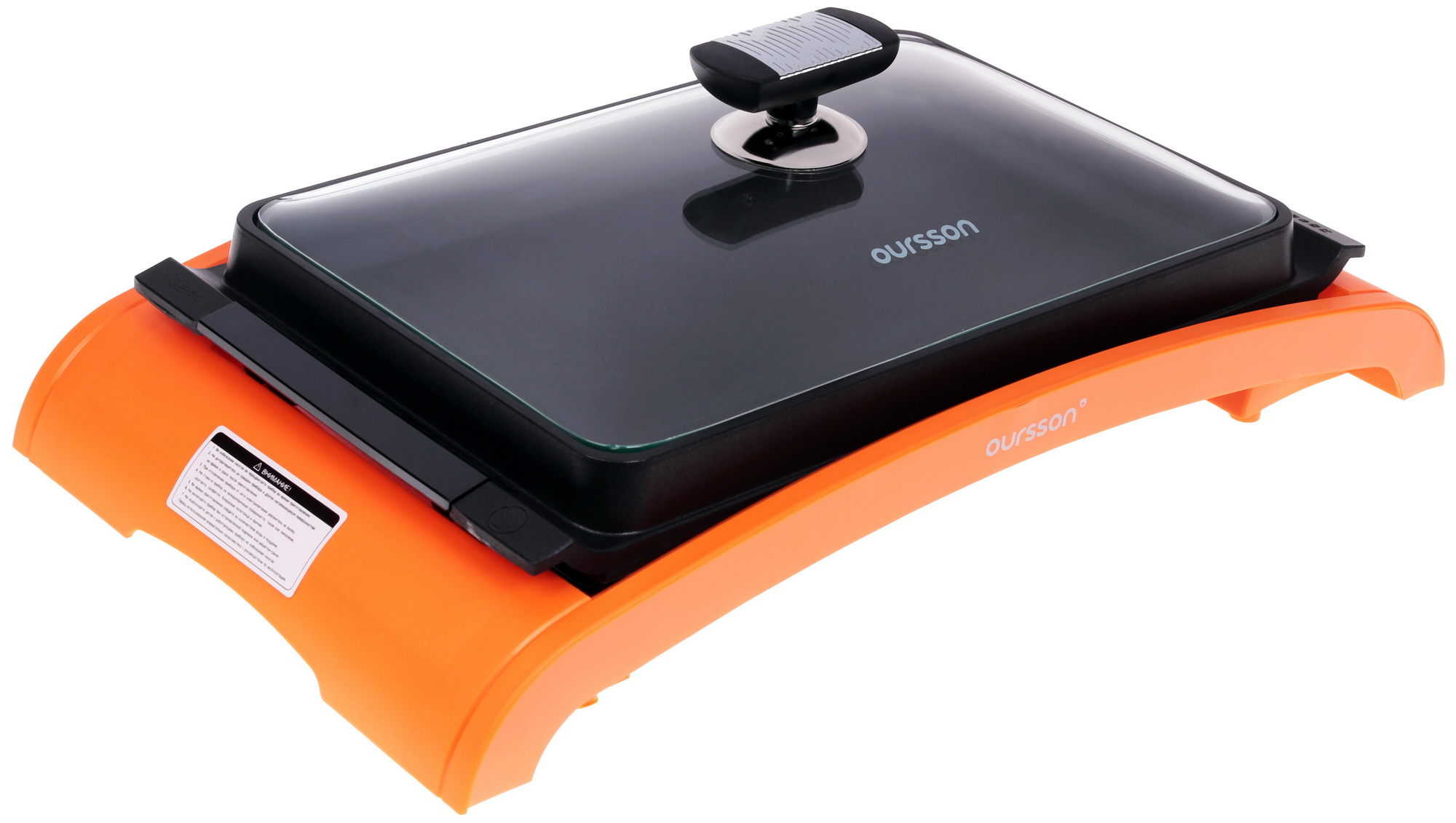 1003817 Гриль Oursson EG1510S/OR оранжевый STDN-0117224