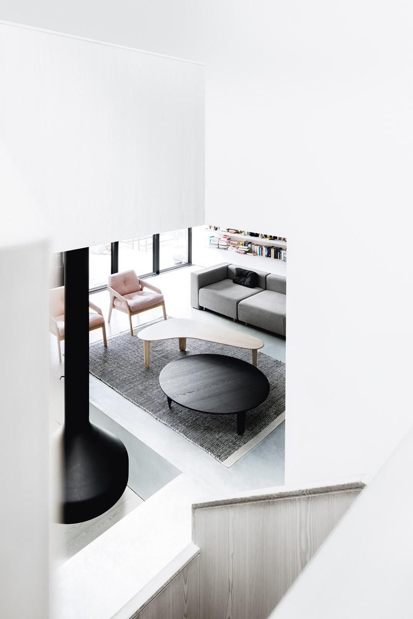 ZEITRAUM Низкий круглый журнальный столик из массива дерева sun-id-1514725 - Вид №6