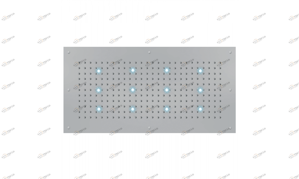 WI0372 Потолочный & настенный душ Dream - XL - RGB CROMOTHERAPY BOSSINI 