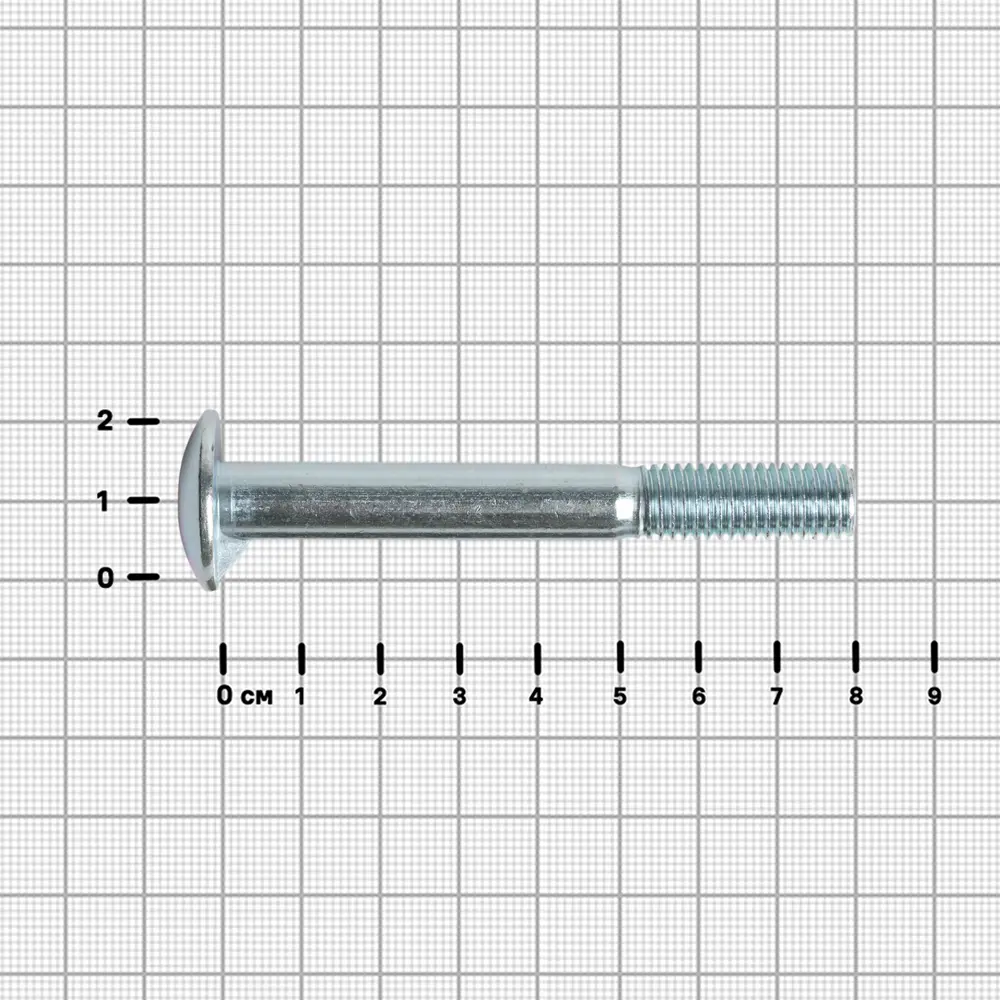 Болт DIN 607 10x80 мм оцинкованный Santreyd STLM-2109717 - Вид №2