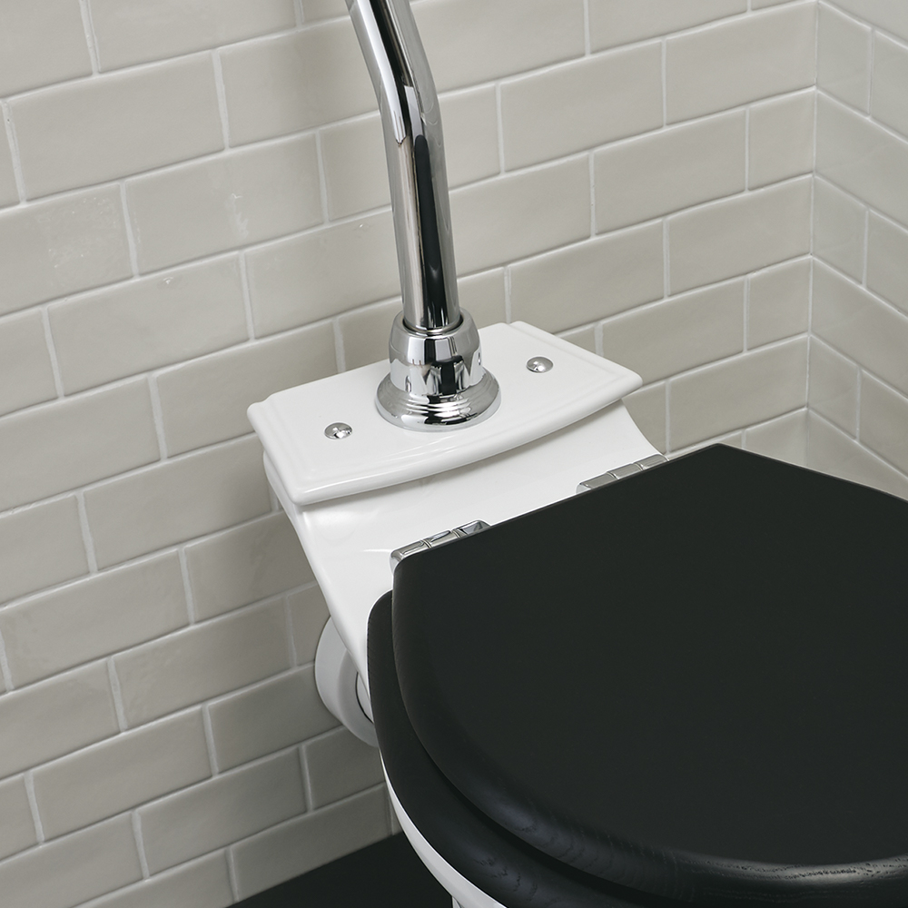 IMSR148 Цистерна высокого уровня и арматура Astoria Deco Black Sapphire Imperial  - Вид №4