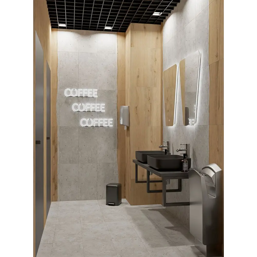 Раковина Culto Jet накладная 40 см цвет серый матовый STLM-2179951 - Вид №5