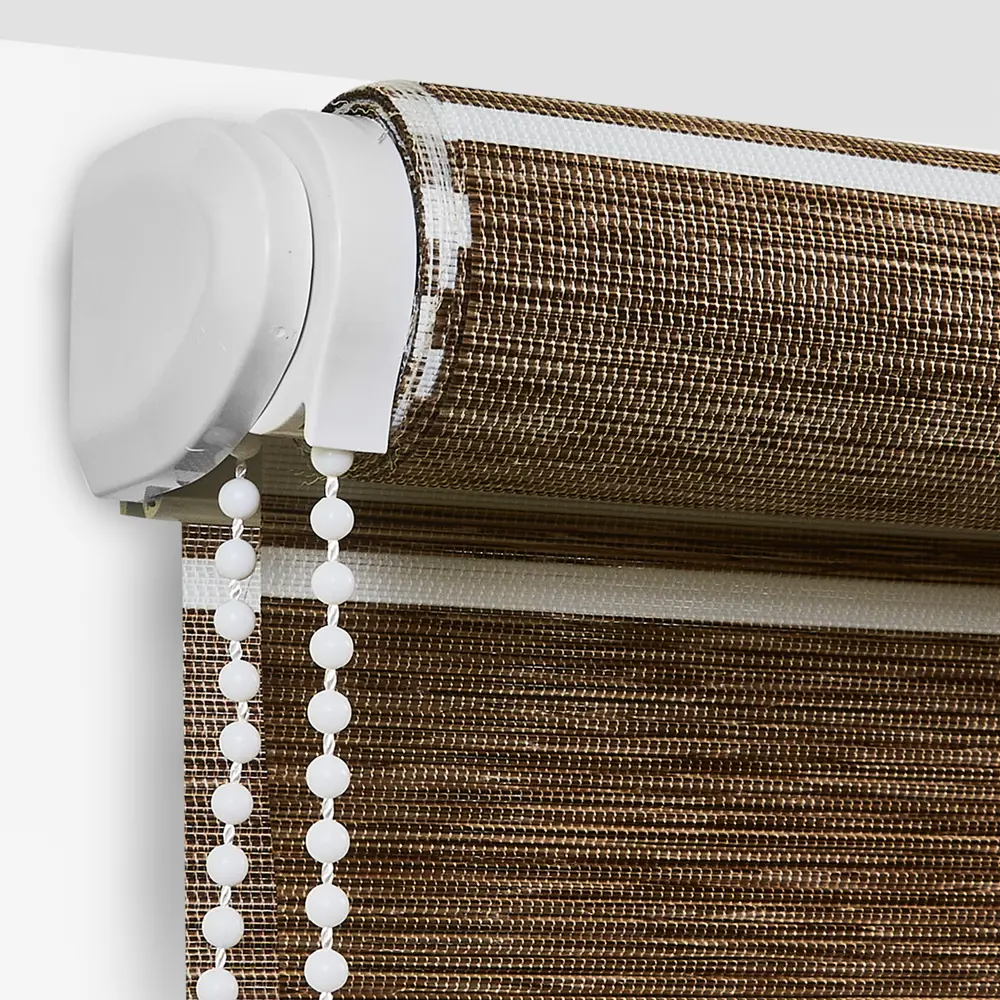 Штора рулонная день-ночь Дэли 80x160 см коричневая MIAMOZA STLM-2141201 - Вид №2